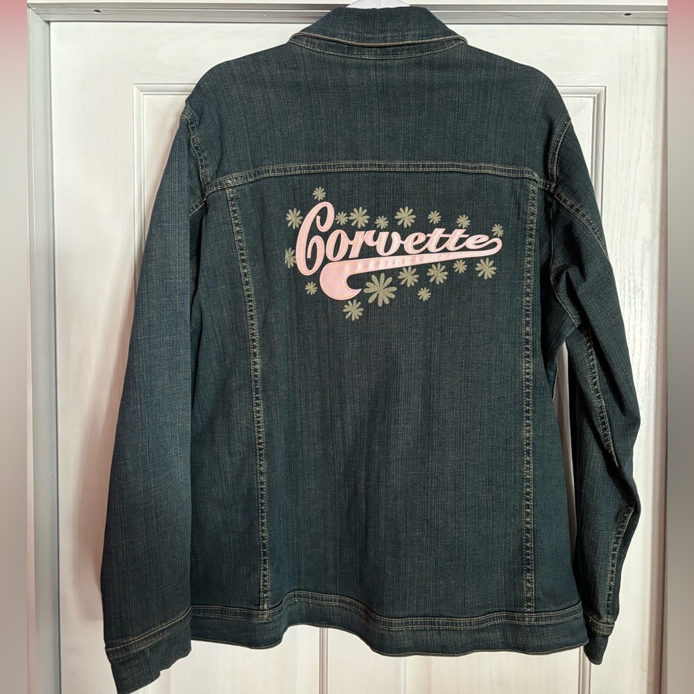 Vantage Corvette Jean Jacket 2xl